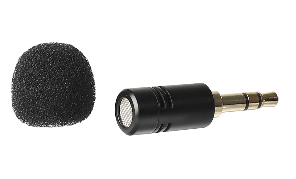 Mini headphone plug Unidirectional Microphone